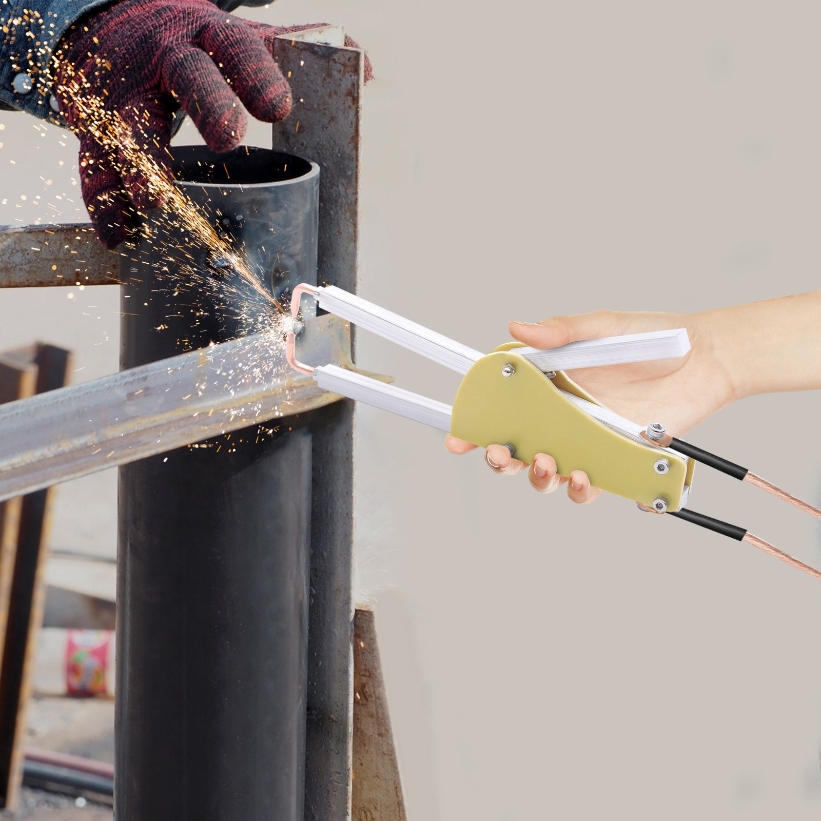 Portable Spot Welding Machine 4.84in Length Welder Spot Welder Welding Plier