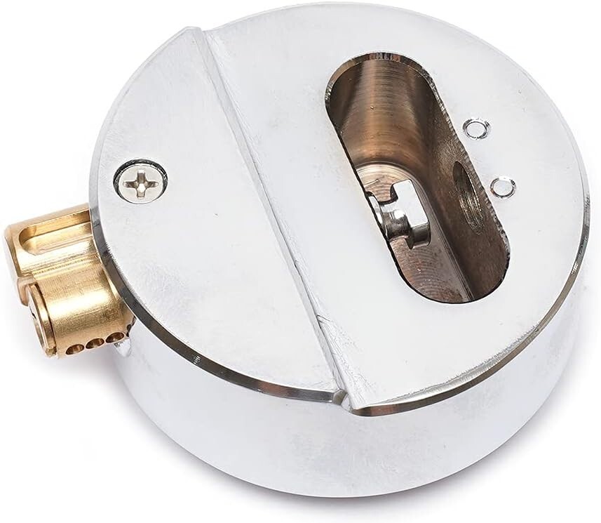 Heavy Duty Hidden Shackle Padlock & Hasp with Keyed Alike for Trailer Vans