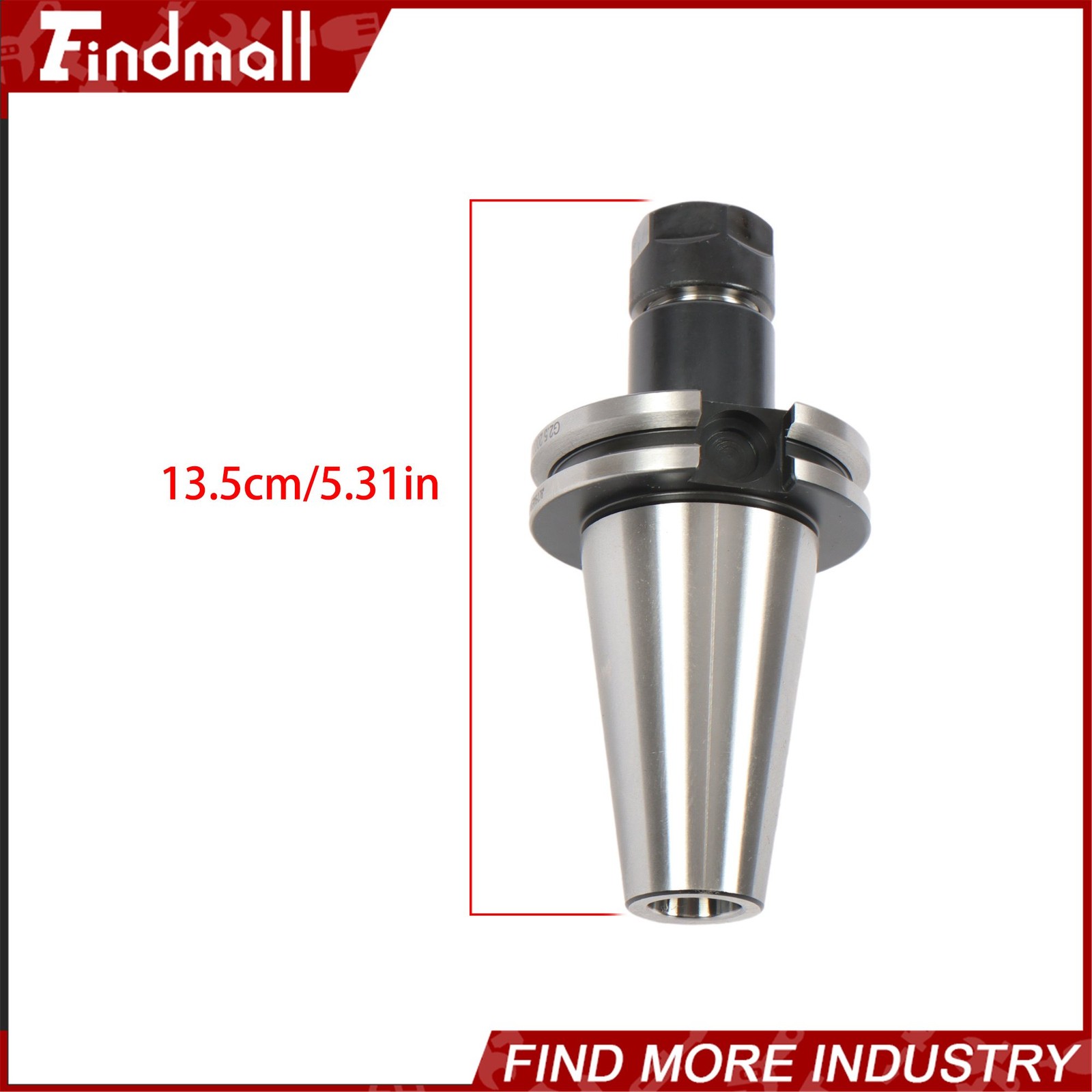 Findmall 6 Pcs CAT40 ER16 Collet Chuck Set 2.76″ G2.5 25000 RPM