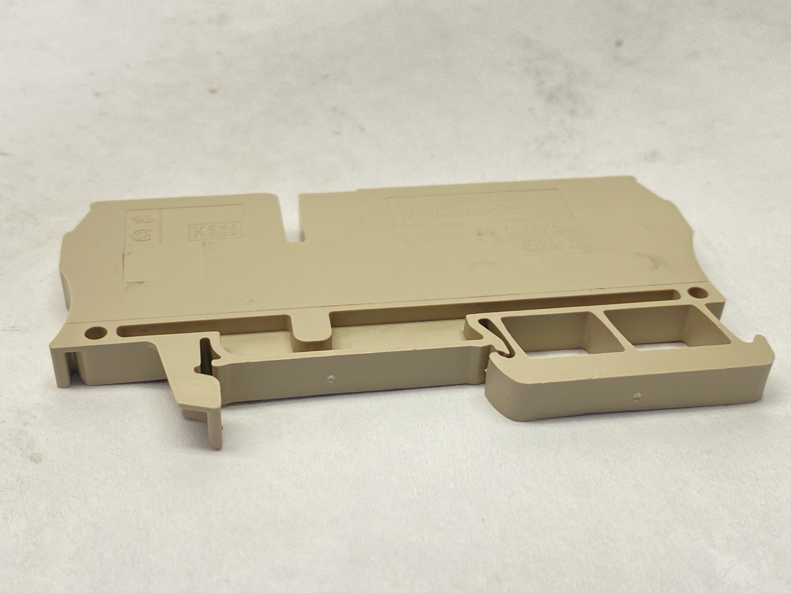 Weidmuller 7904180000 Terminal Block Dark Beige 32A 800V ZDU 4/3AN LOT OF 10