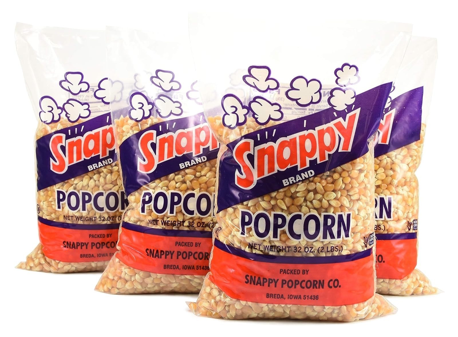 Yellow Popcorn Kernels for Popping, Non-GMO, 12.5 lb Bulk Bag