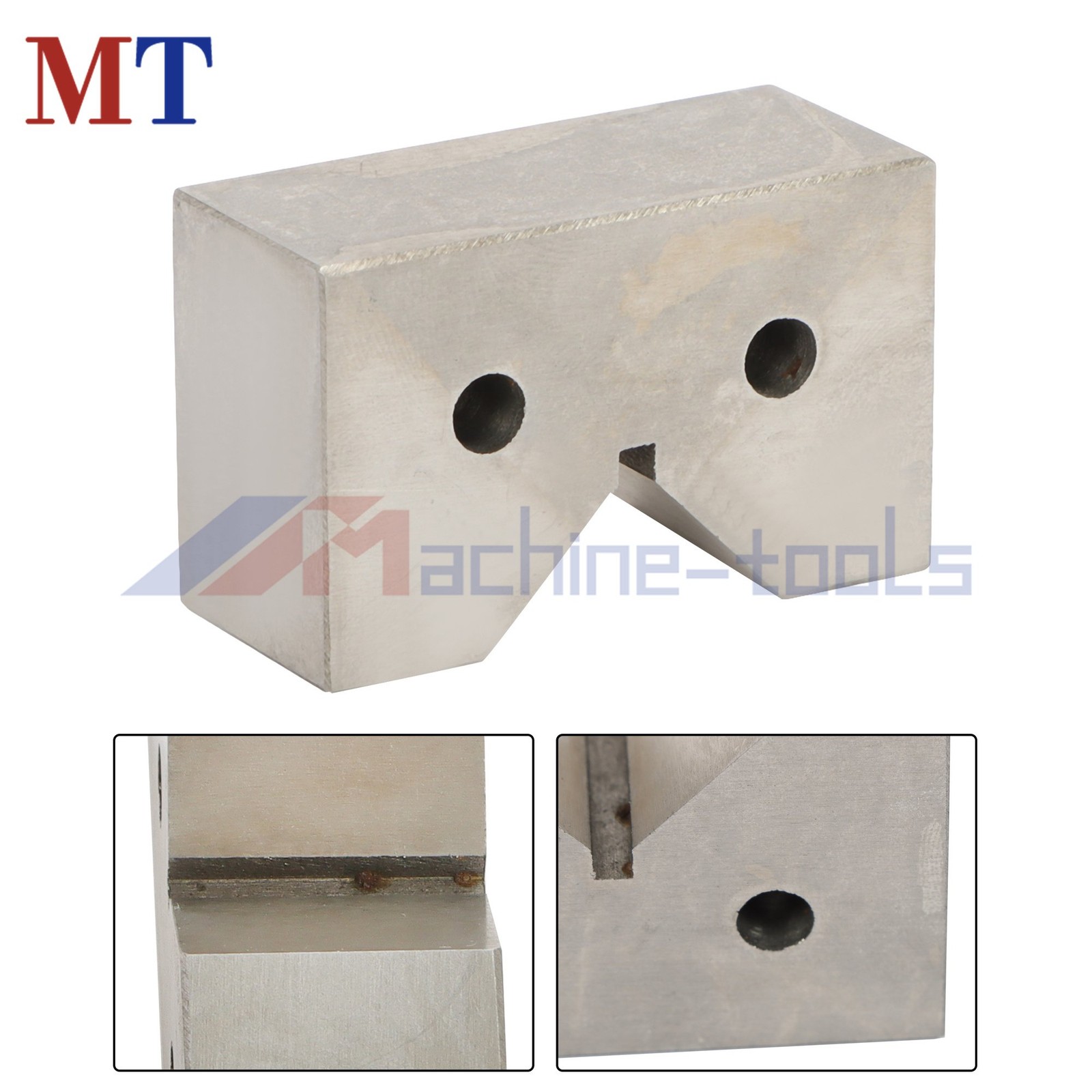 1 Pair Of Block Ground Set 2” x 3/4” x 1-1/4” Cast Iron V-Blocks V