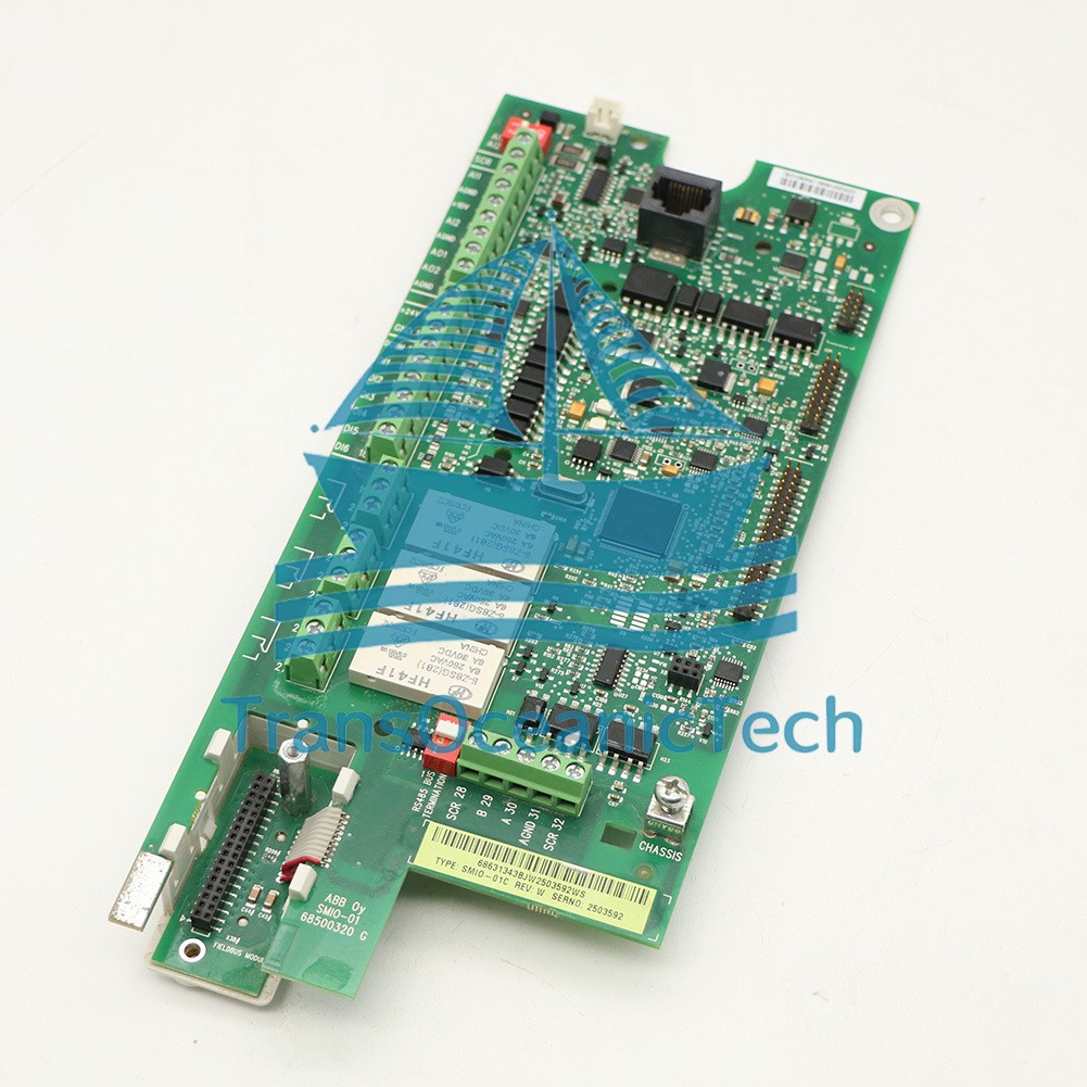 1Pcs Used ABB Inverter ACS550 Series CPU Motherboard SMIO-01C
