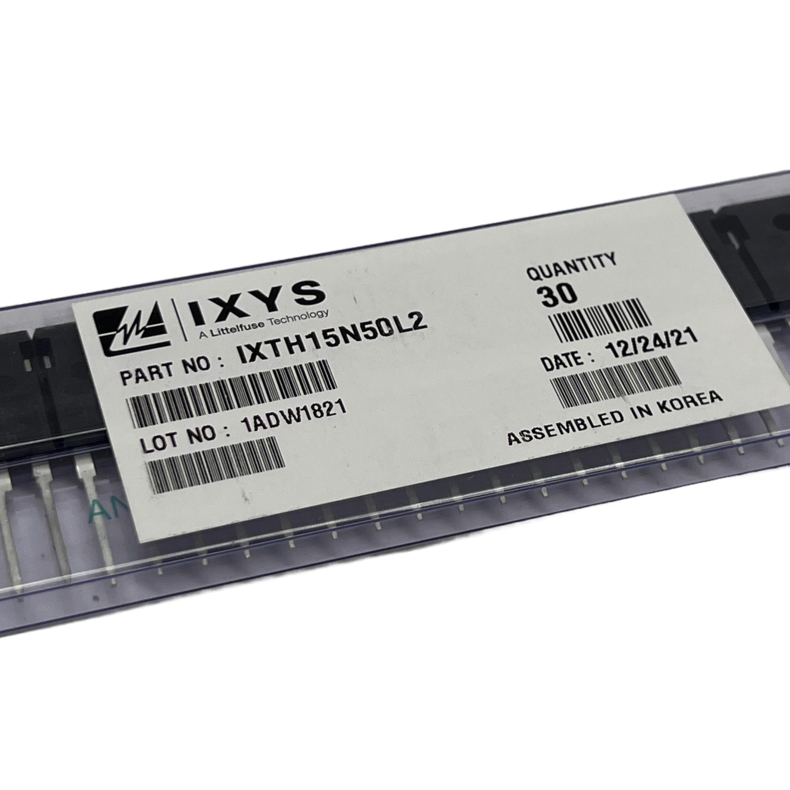 IXYS IXTH12N50L2 MOSFET N-Channel 500V 15A Transistor New Lot of 10 Each