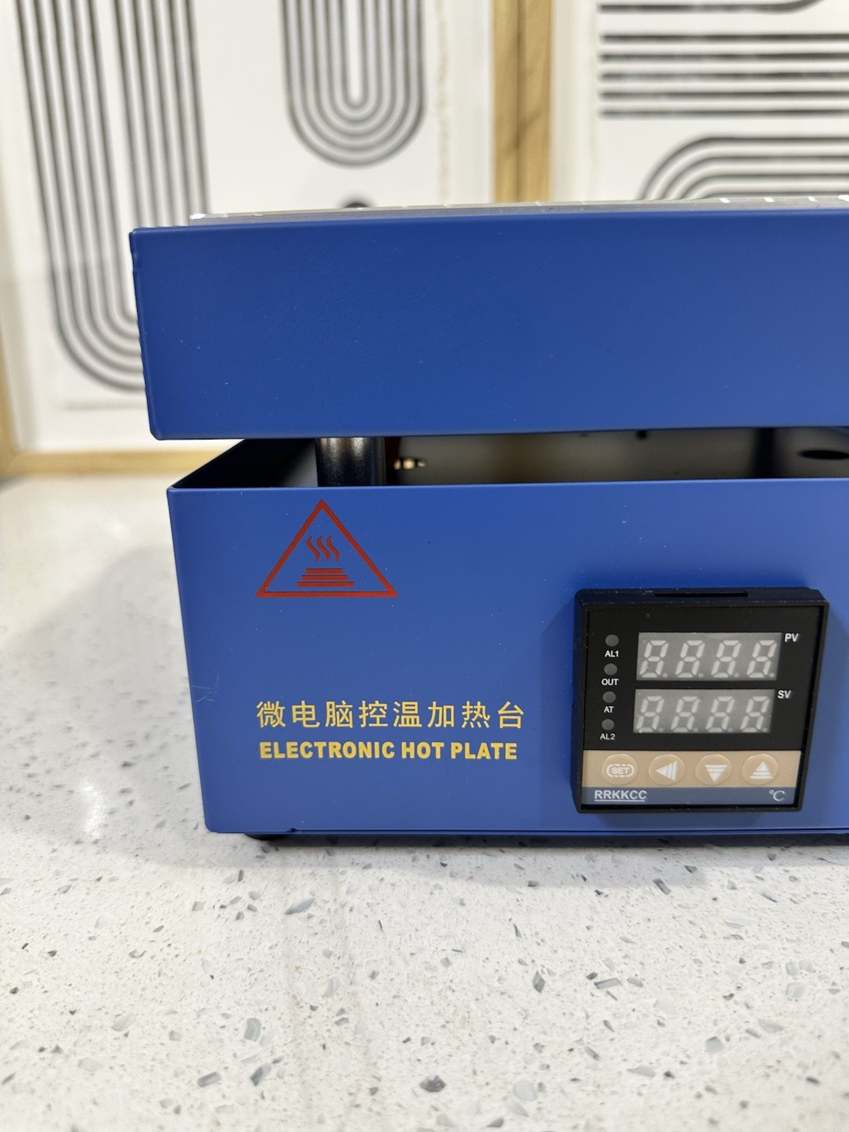 110V 850W Soldering Hot Plate LED Microcomputer Electric Preheat 200X200mm Plate