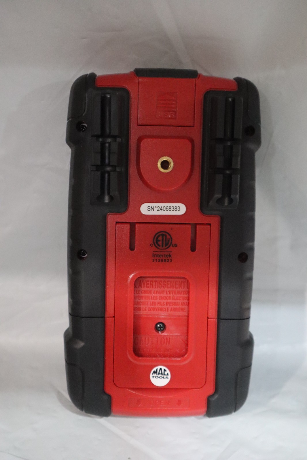 Mac Tools EM721 Digital Multimeter w/Original Case, Leads #20530R