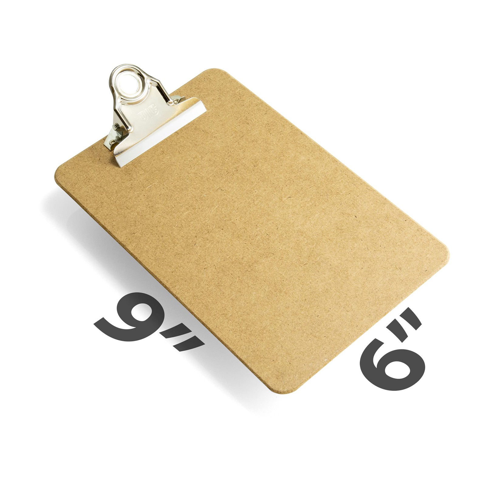 Officemate Recycled Wood Clipboard, 3 Inch Clip, 1 6″ Width x 9″ Length,