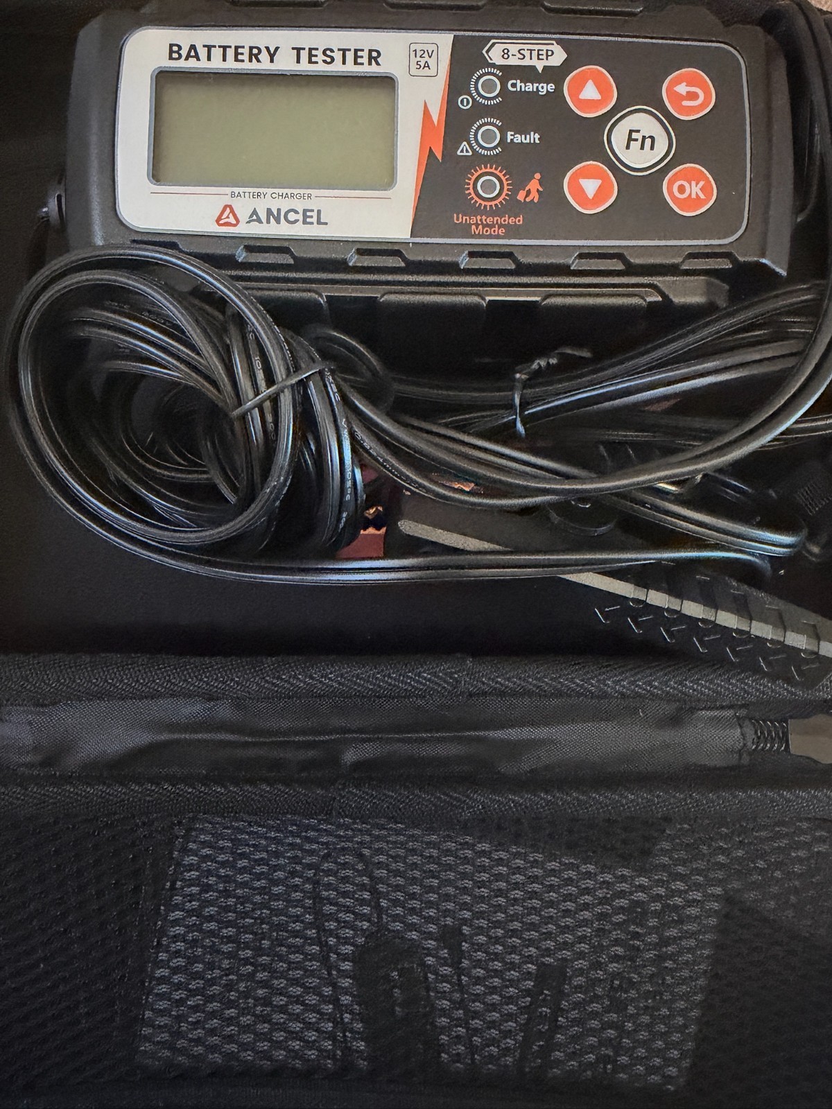 ANCEL BT521 12V Smart Battery Charger Tester 5A Maintainer Desulfator Car RV