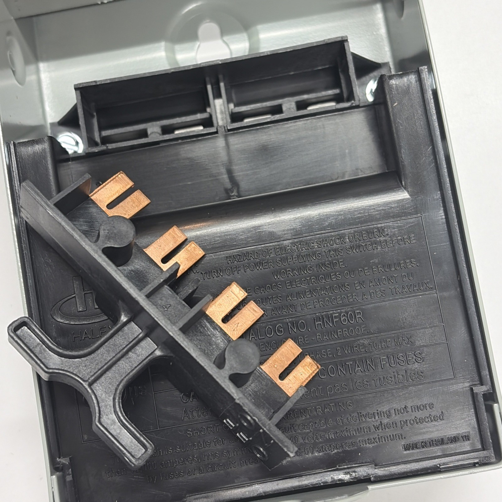 HALEX HNF60R 60-AMP Non-Fuse Air Conditioner Disconnect