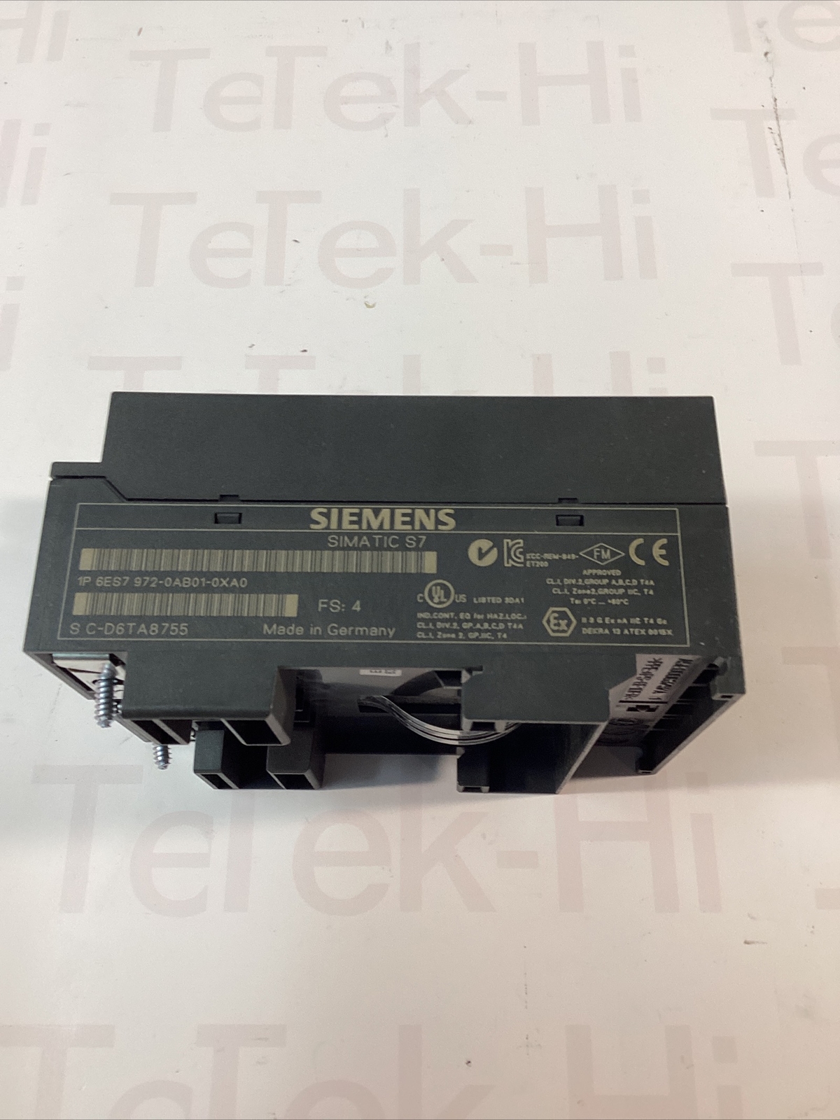 SIEMENS 6ES7 972-0AB01-0XA0 SIMATIC 6ES7972-0AB01-0XA0 OVERNIGHT SHIPPING