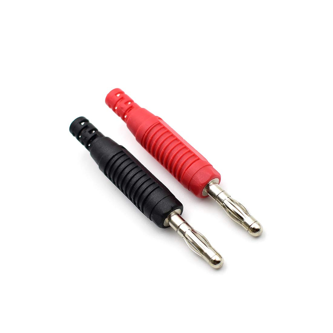 10Pcs 4mm Banana Plugs Solder DIY Banana Plug Connectors Adapters for Multimeter