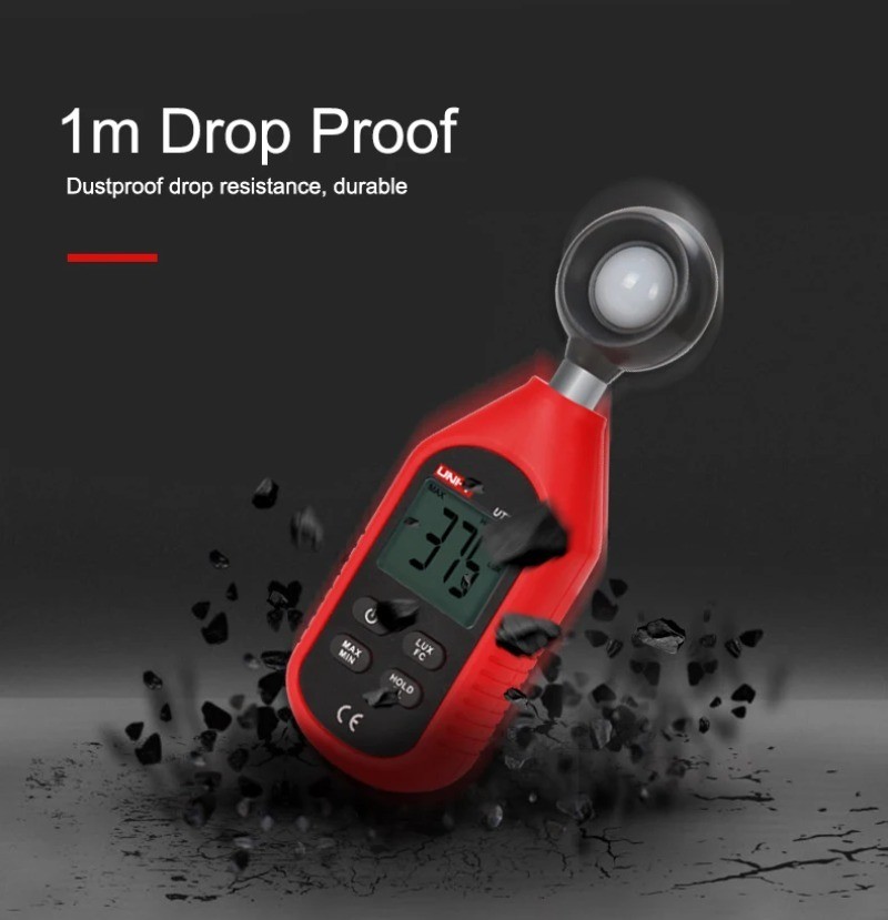 Mini Lux Meter, Digital Lux Meter, Brightness Photometer, Sound Level Meter