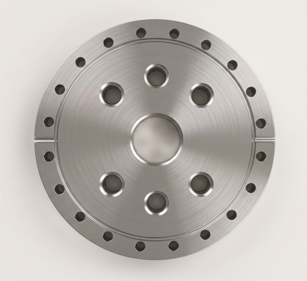 MDC Symmetrical Multiport Flange | 8.0″ CF to 2.75″ & 6x 1.33″ CF Ports **