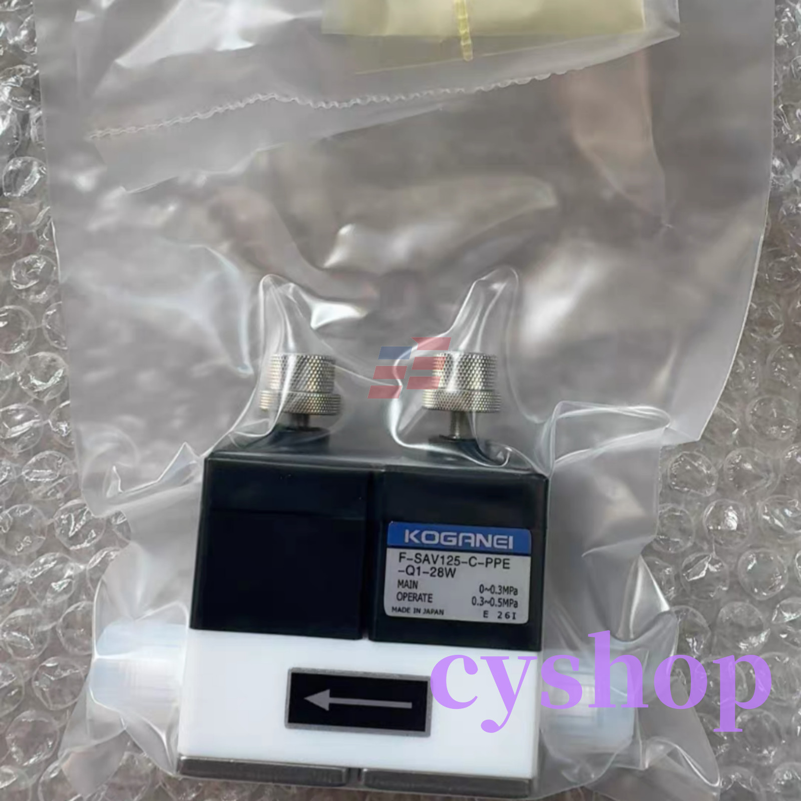 1PC Brand New KOGANEI F-SAV125-C-PPE-28W valve Fast Ship via FedEx or DHL
