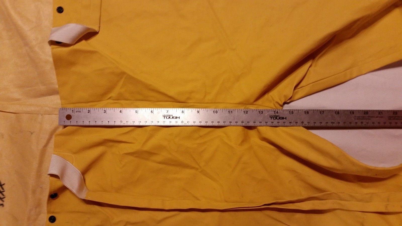 DARK YELLOW 3XLARGE 43X30.5 WET RAIN SUIT PANTS BOTTOMS SUSPENDERS BIB OVERALLS