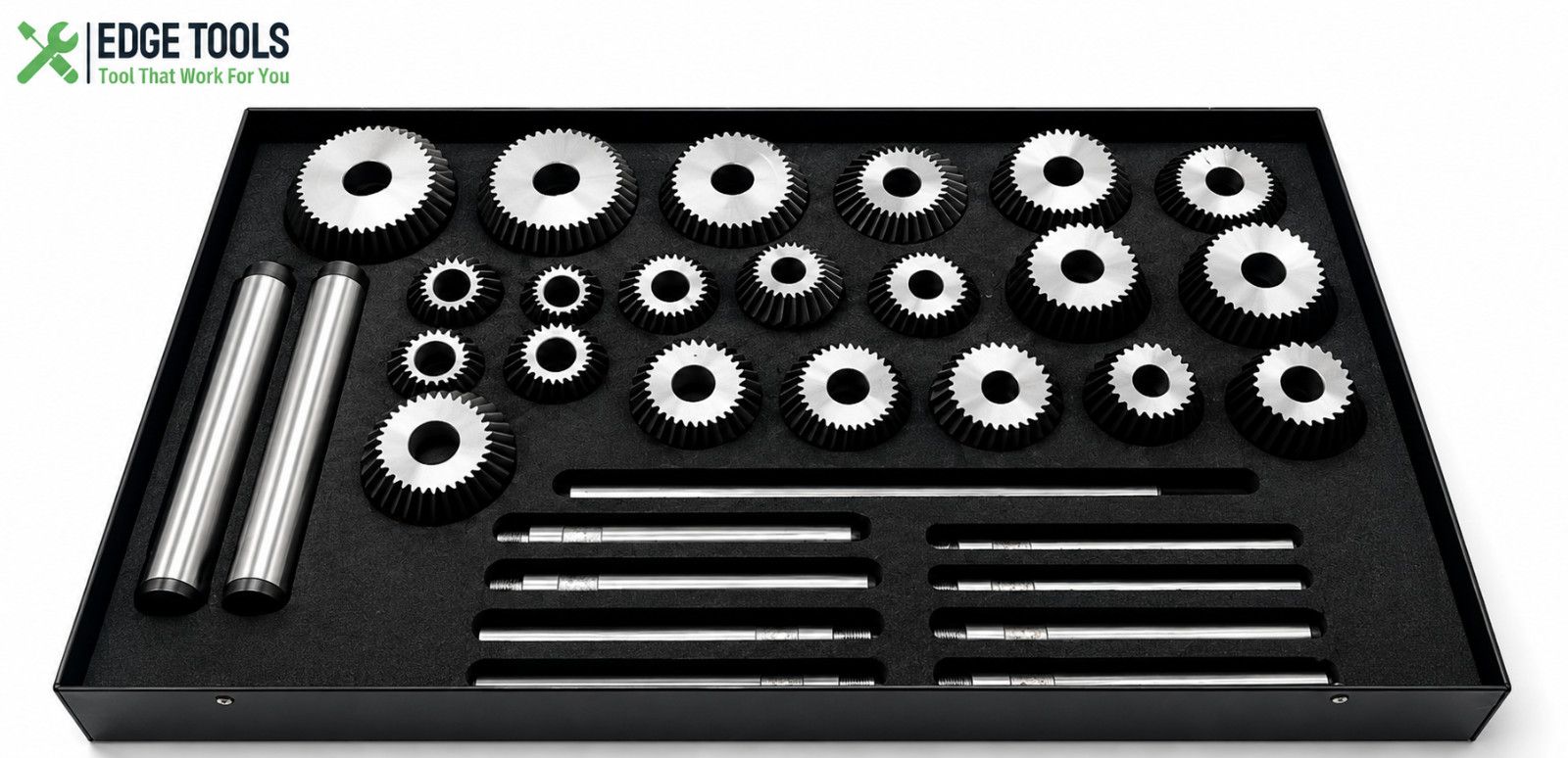 Valve Seat And Carbon Steel Face Cutter Set 21 Pcs With Metal Box Tools USA