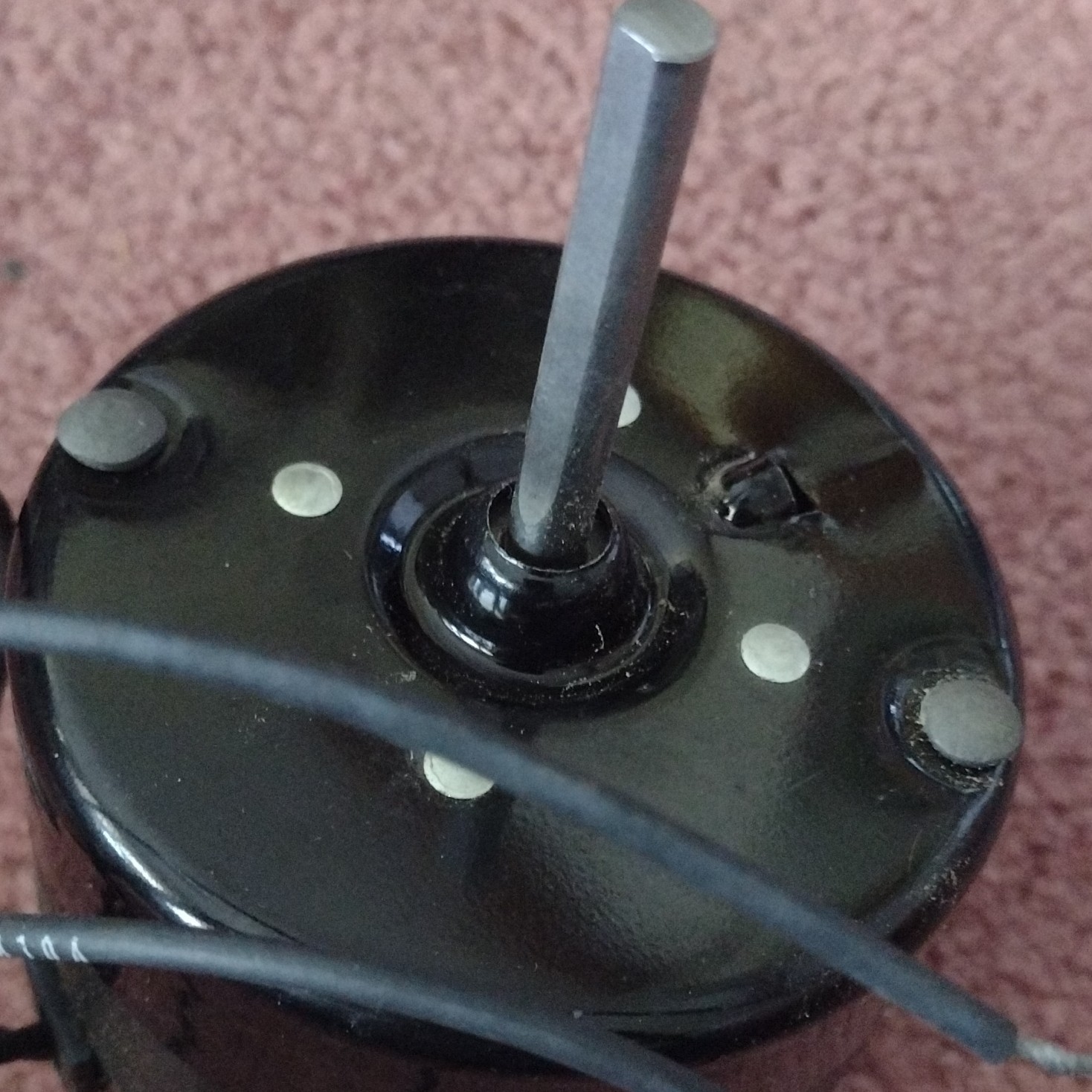 Redmond AK4H51A 115V AC 1PH Induction Motor 1550RPM 1/70HP Open Base Owosso Mich