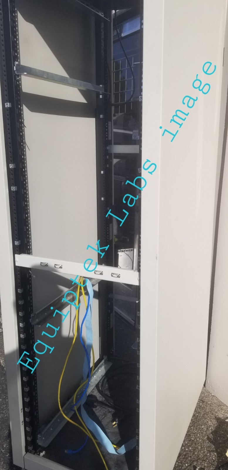 Keysight Agilent HP 19″ Equipment Server Rack 41U 6 FT outlets & fans HP E3662A