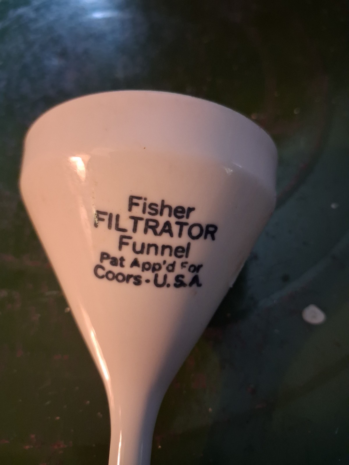Coors Porcelain Perforated Hirsch Funnel