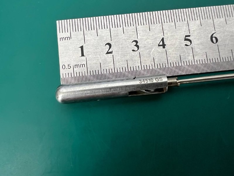 Karl Storz 34510GS 10mm Spoon Grasper Insert, 36 cm