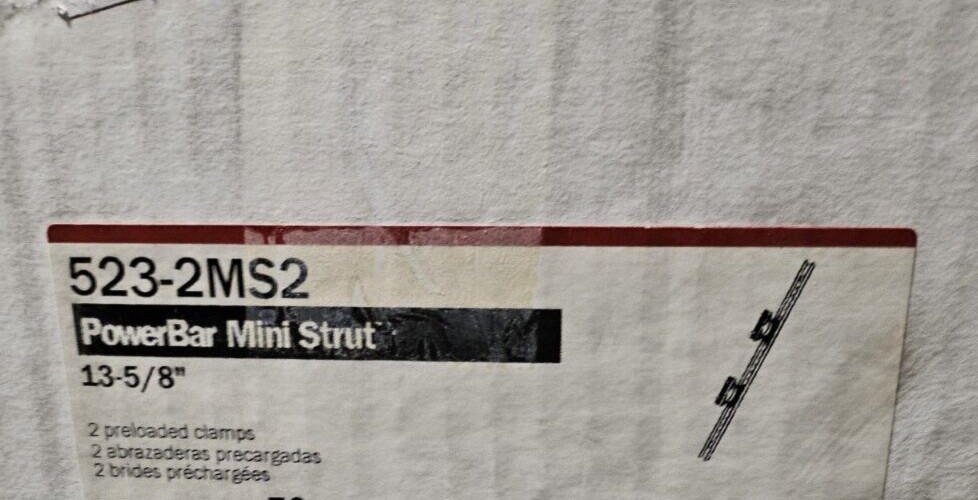 Sioux Chief 523-2MS2 Power Bar Mini Strut Pipe Support (Lot of 5)
