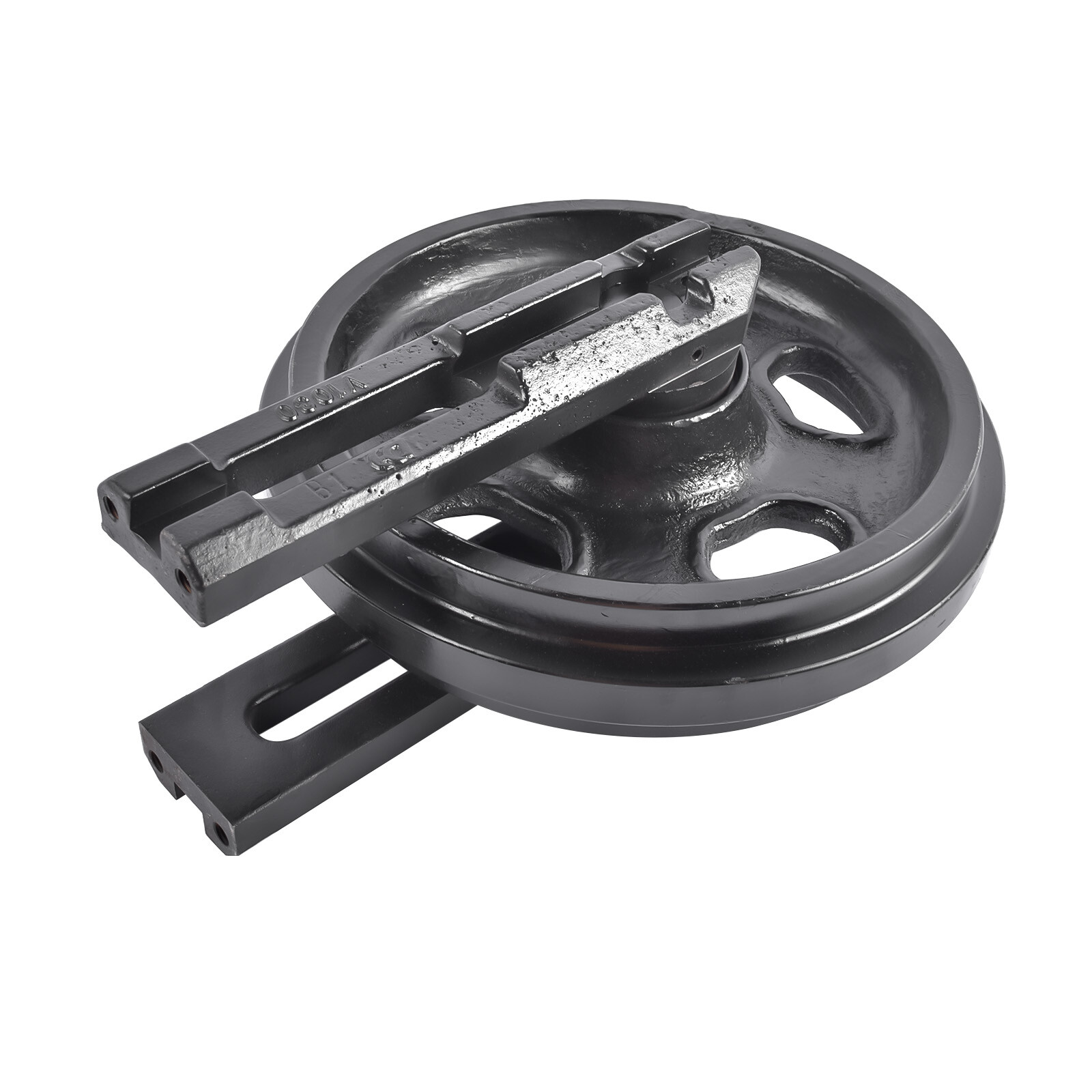 New Black Front Idler for Yanmar Mini Excavator VIO30 VIO35 Guide Wheel 30431