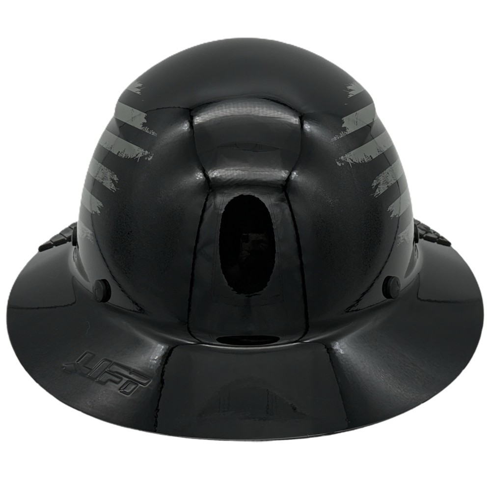 DAX Fiberglass Composite Full Brim Lift Safety Hard Hat – Patriot Gloss