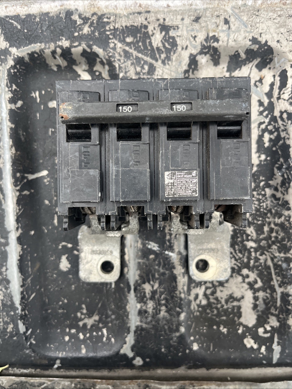1 Siemens / ITE EQ9683 150A 2‑Pole Type EQ Main Breaker (MBK150 kit style) (A)