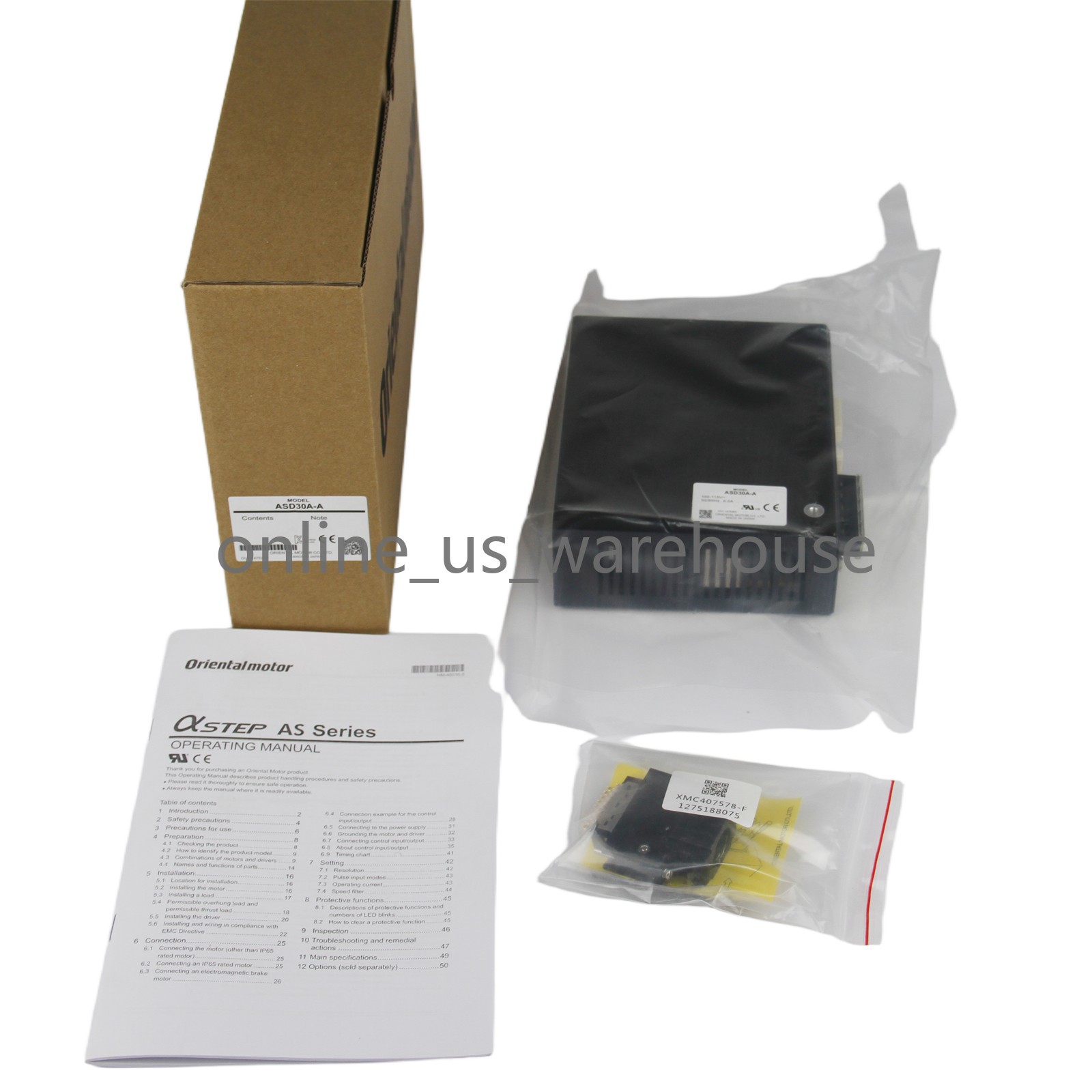 One Brand New VEXTA ORIENTAL MOTOR ASD30A-A Servo Drive NEW – US Stock