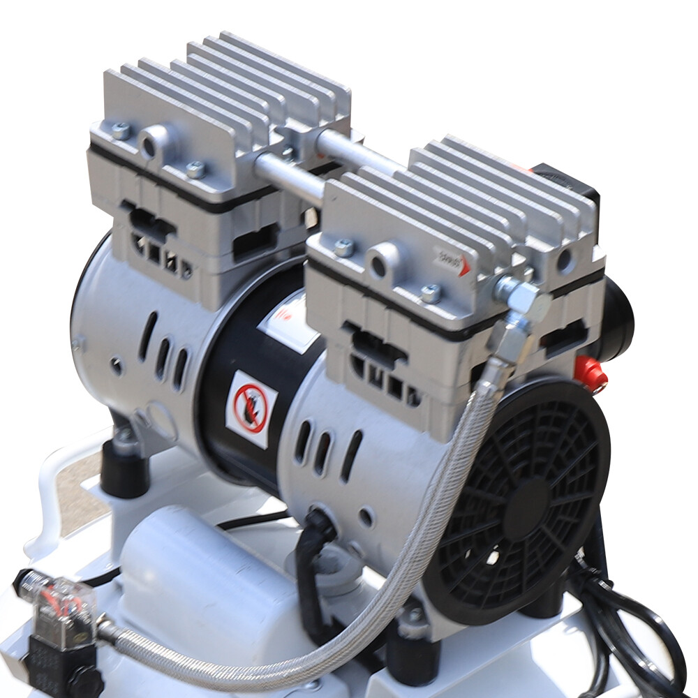 40L Medical Oil-free Dental Air Compressor Silent Air Pump 115 Psi 165 (L/Min)