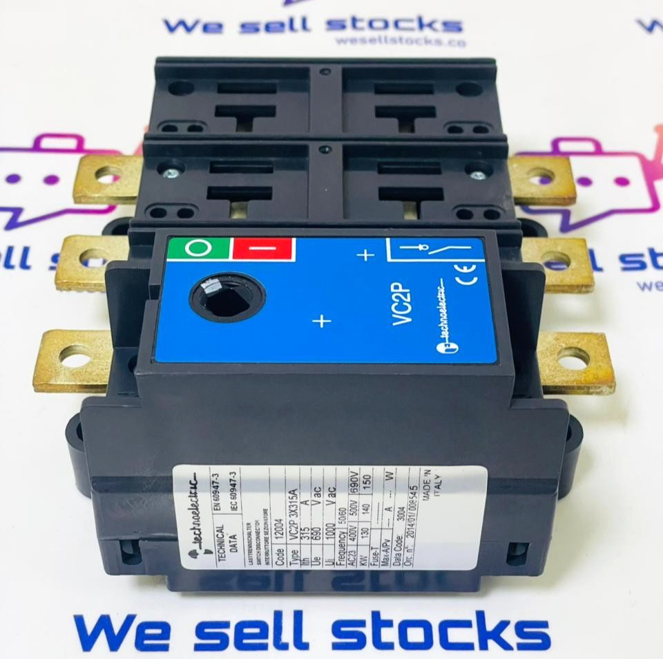 Technoelectric VC2P 3X315A Switch Disconnector 315A 3-Pole