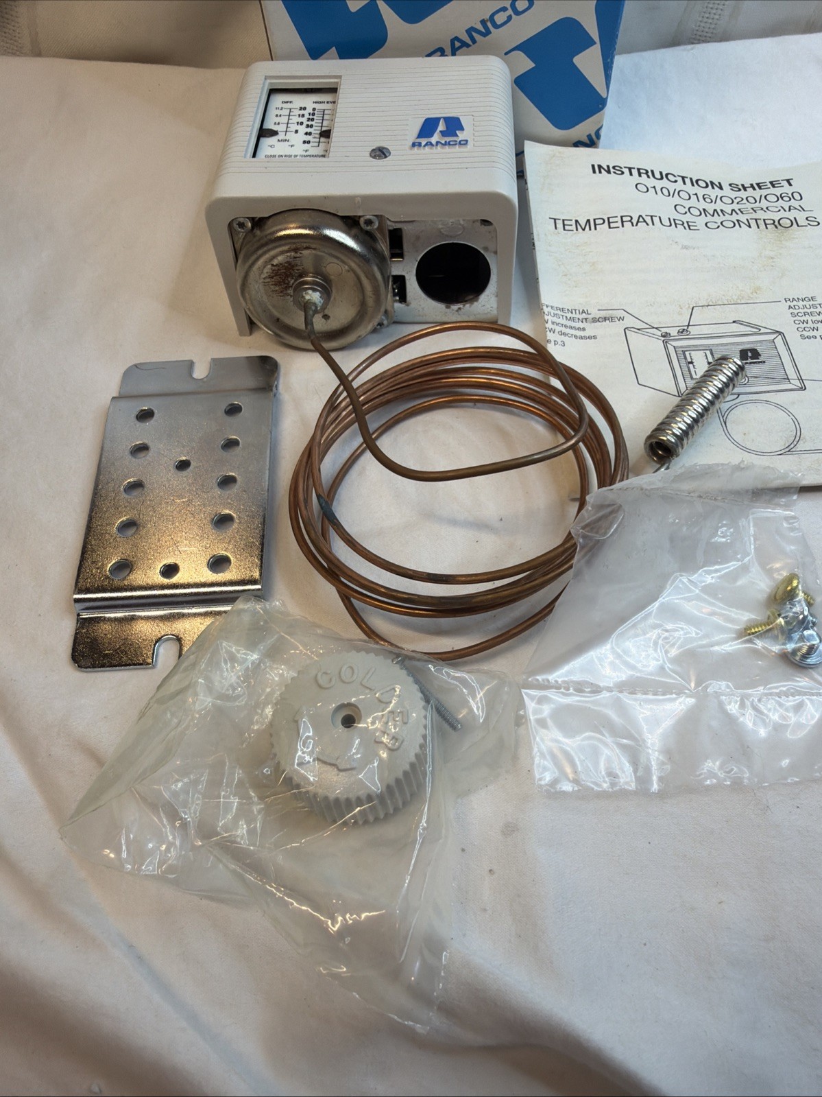Ranco O10-1409 Commercial Temperature Control New Open Box
