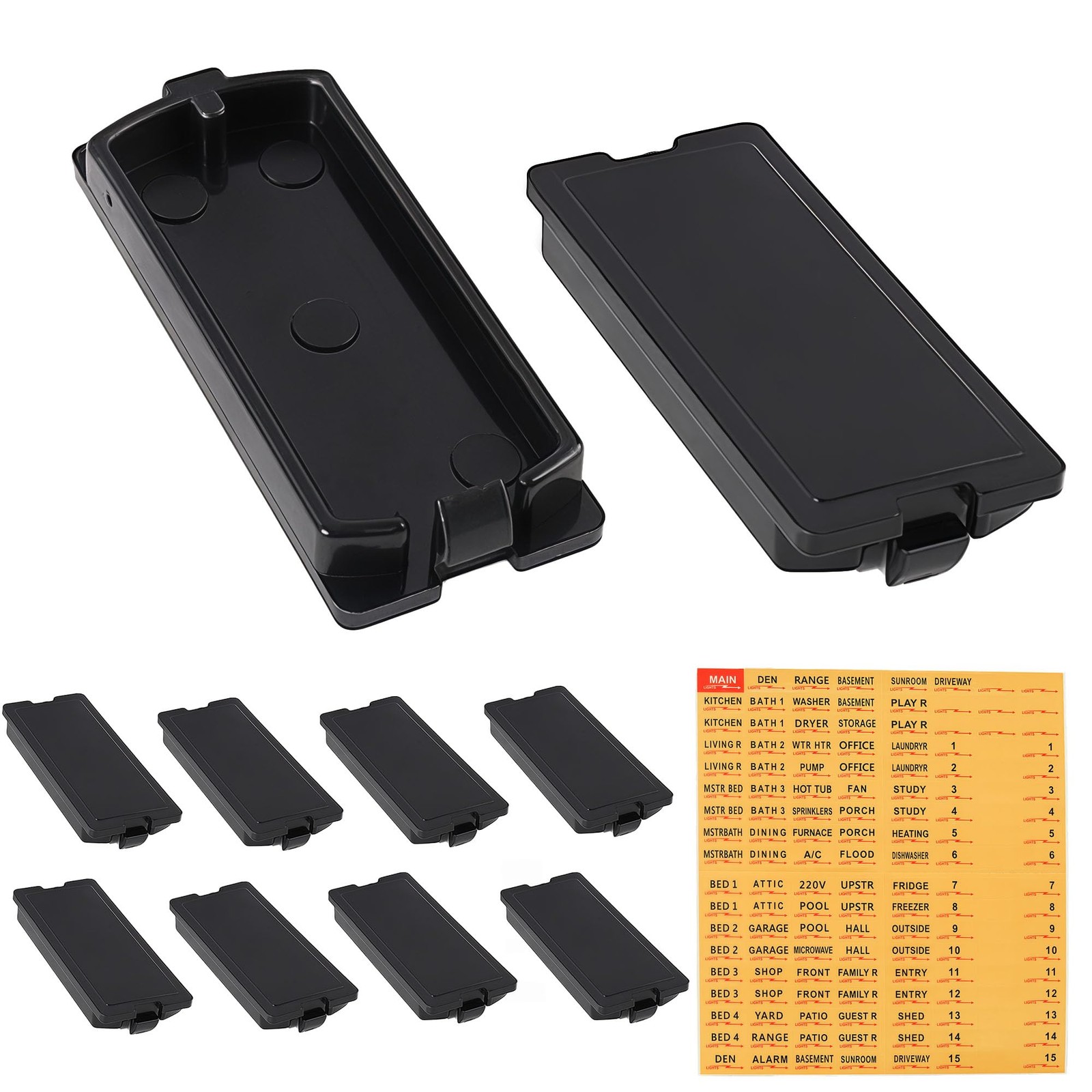 Circuit Breaker Filler Plate for Eaton Load Center 10 Pack, Fit 1 Inch Breake…