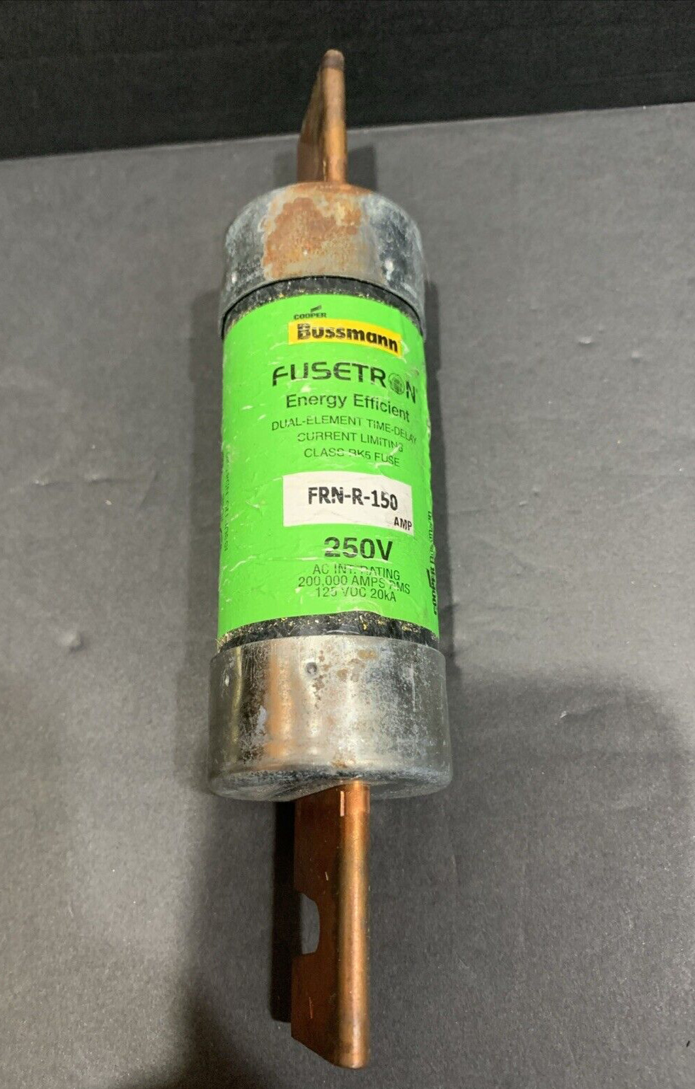Bussman Fusetron FRN-R-150 150 Amp 250V RK5 Fuse FRNR150