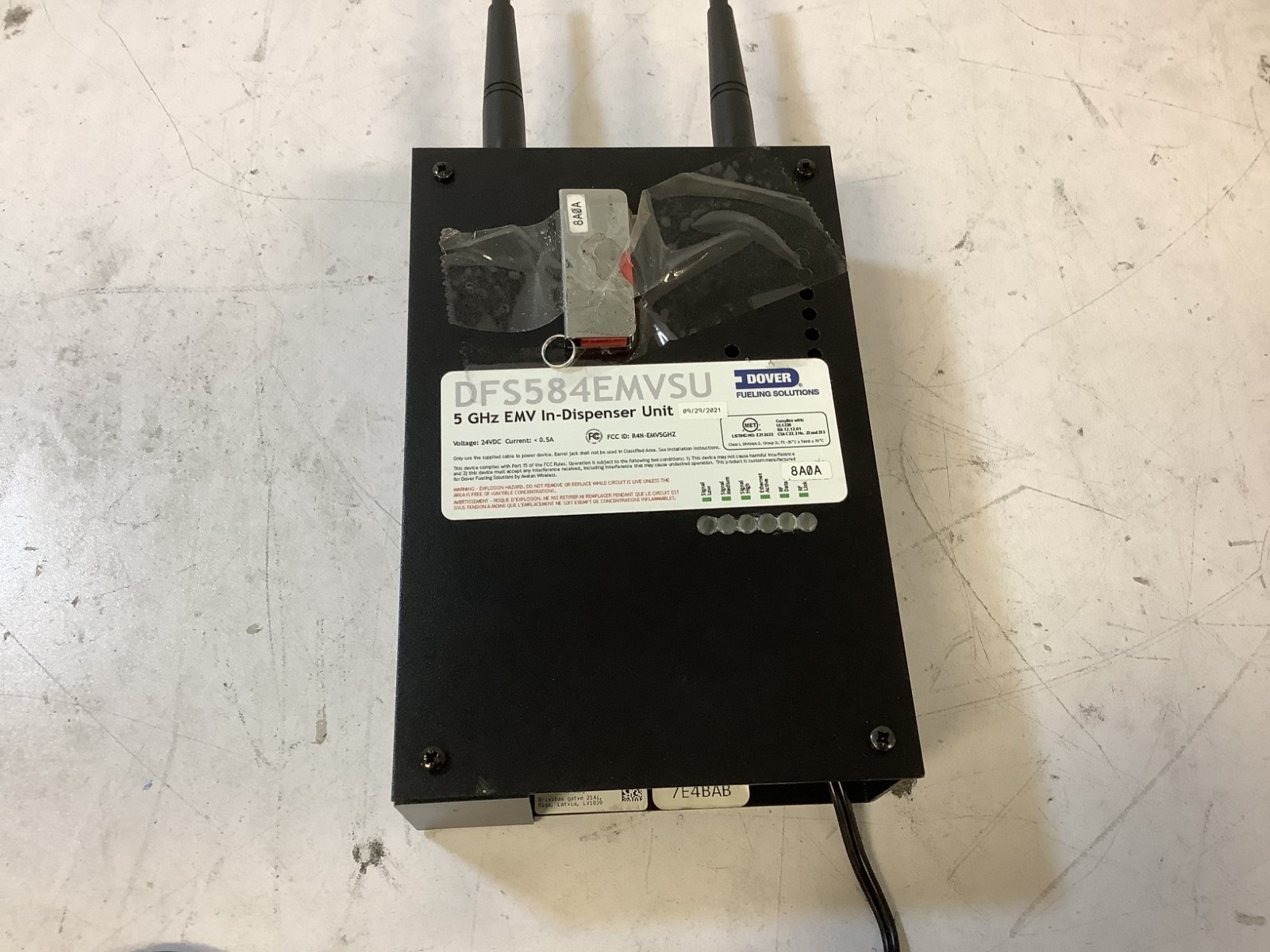 Dover DFS584EMVSU 5GHz EMV Wireless In-Dispenser Unit, Black «B1B»