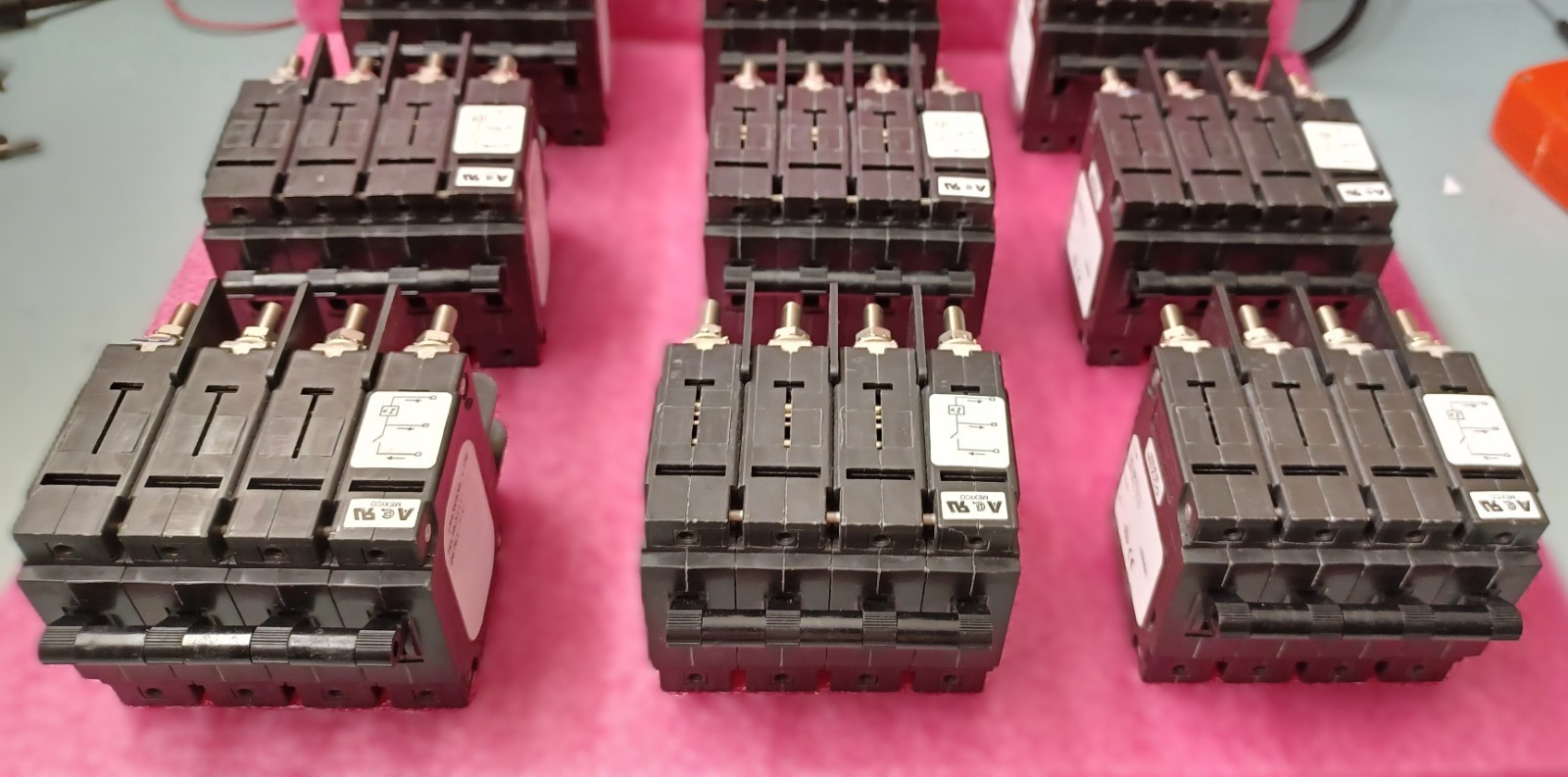 3 x AIRPAX Circuit Breaker 20A 415V, 4 pole, new/open box, for re-sale