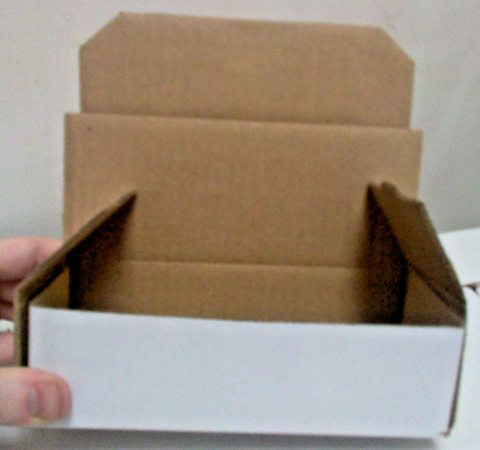 8x6x4 White Corrugated Shipping Mailer Packing Box Boxes 8″ x 6″ x 4″ 50/bundle