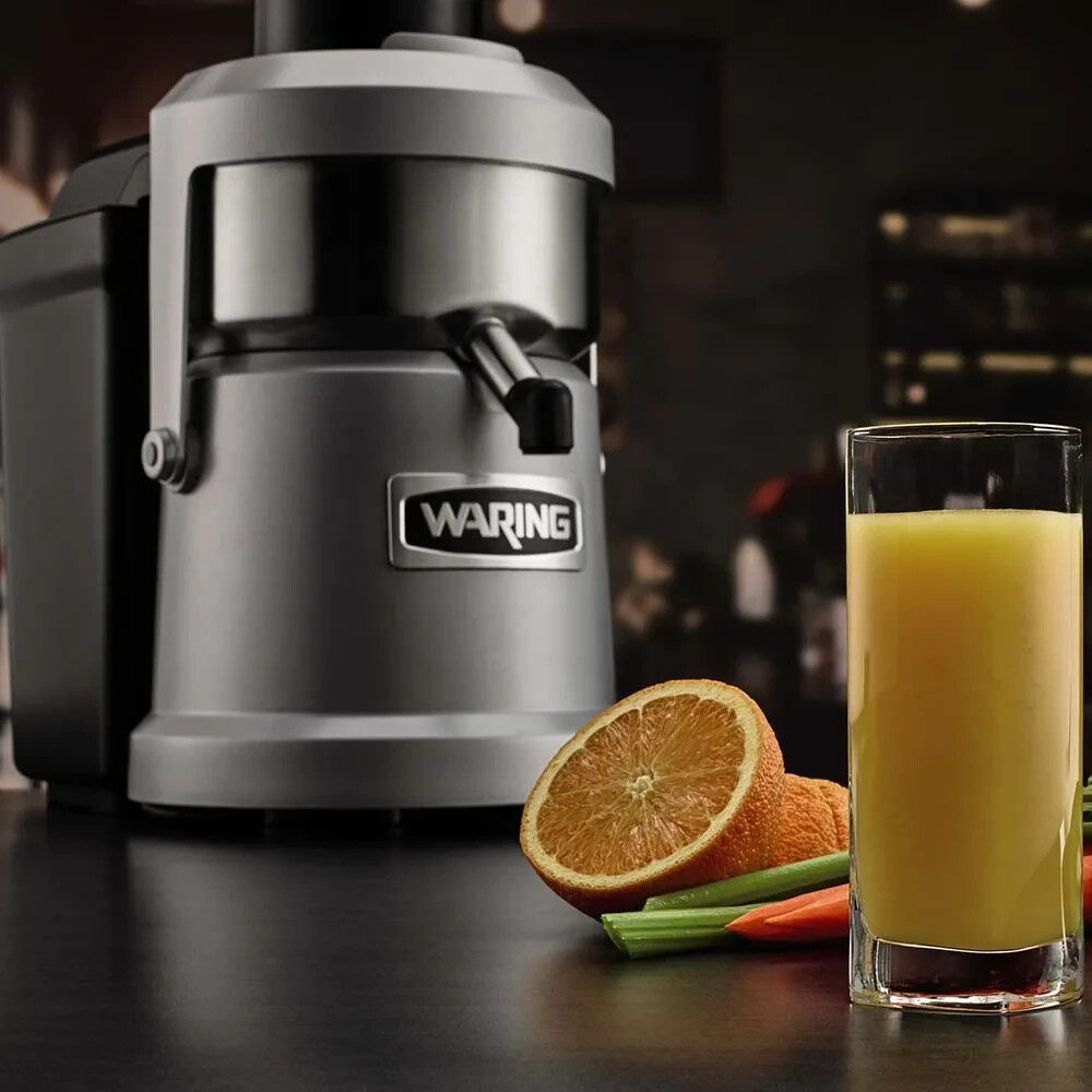 Waring WJX80X Commercial Juice Extractor Stainless Basket & Shredder Disc