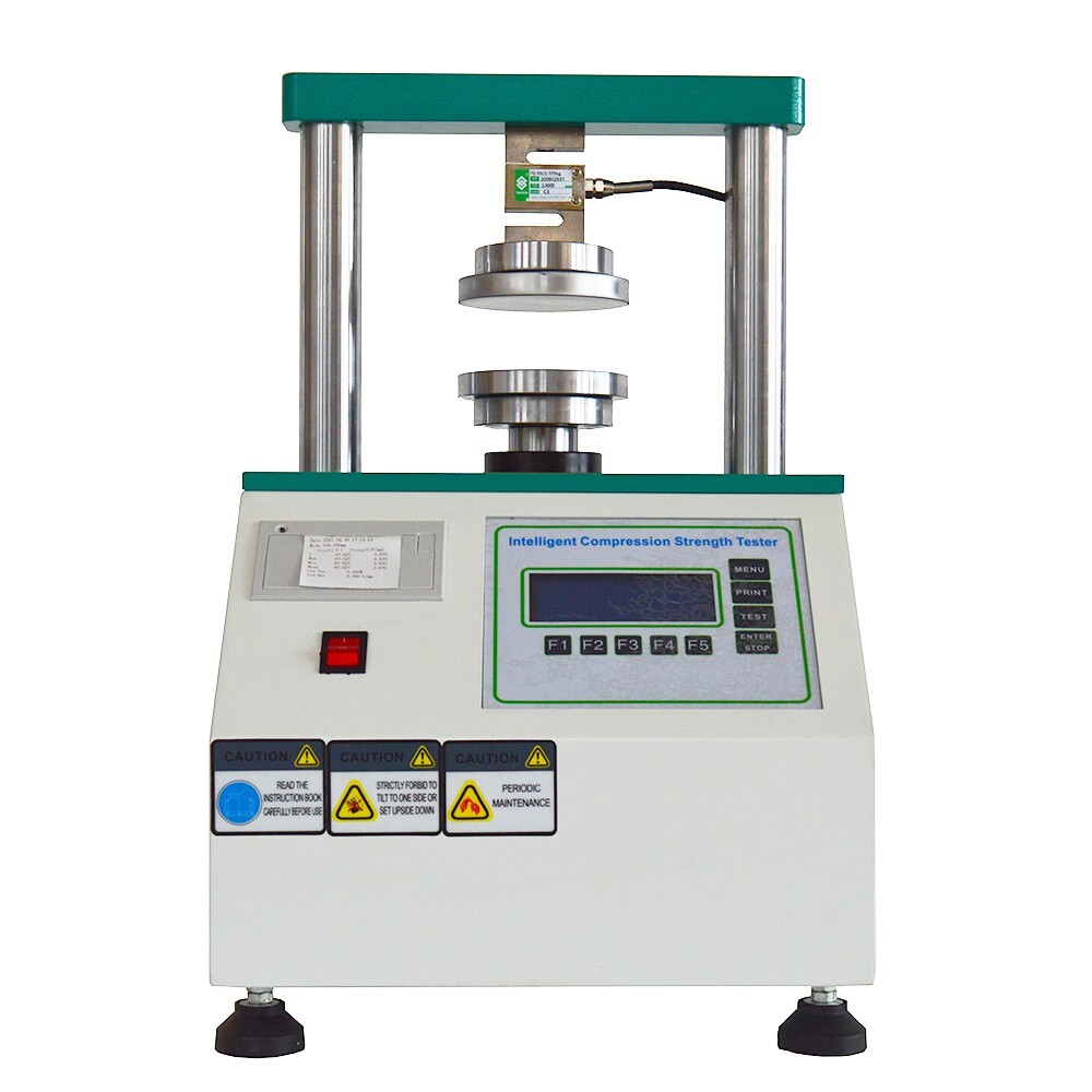 110V 200W Edge Crush Ring Crush Tester Paper Breaking Strength Testing Machine