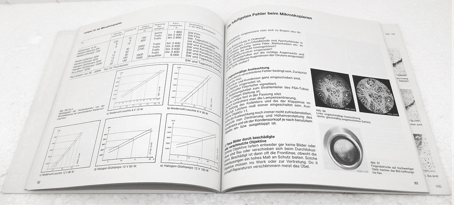Leitz Booklet – Das Mikroskop und seine Anwendung – Older Version with 108 pages
