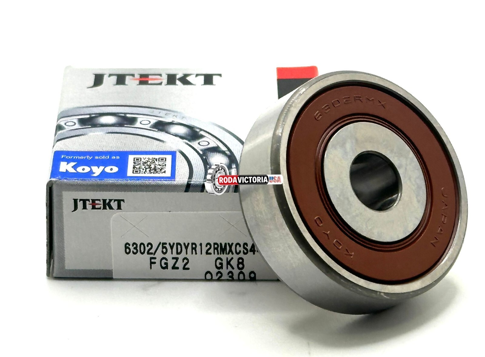 KOYO JAPAN 6302RMX BALL BEARING for TOYOTA/LEXUS IDLER PULLEY 10x42x13mm