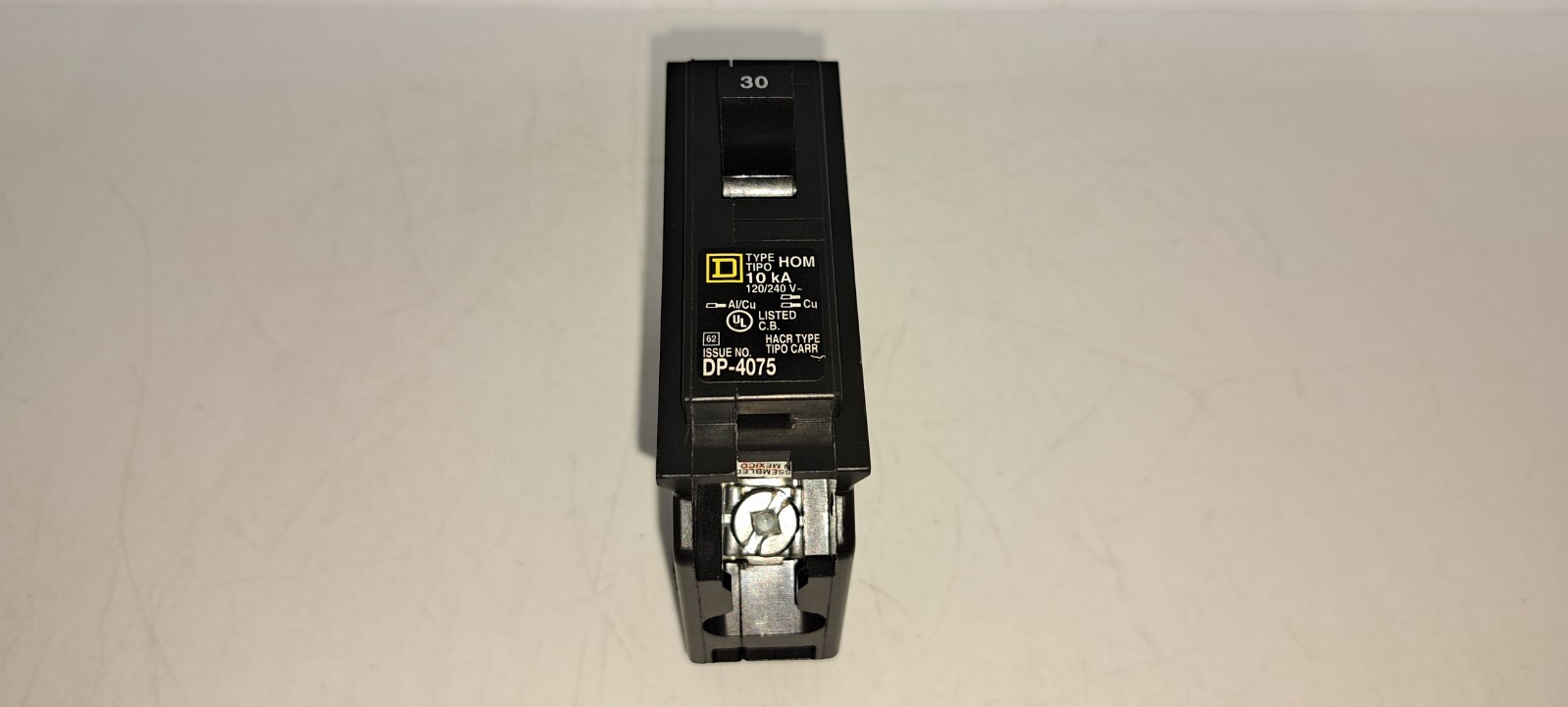 SQUARE D HOM130 30 Amp 1 Pole 120/240V Circuit Breaker NEW