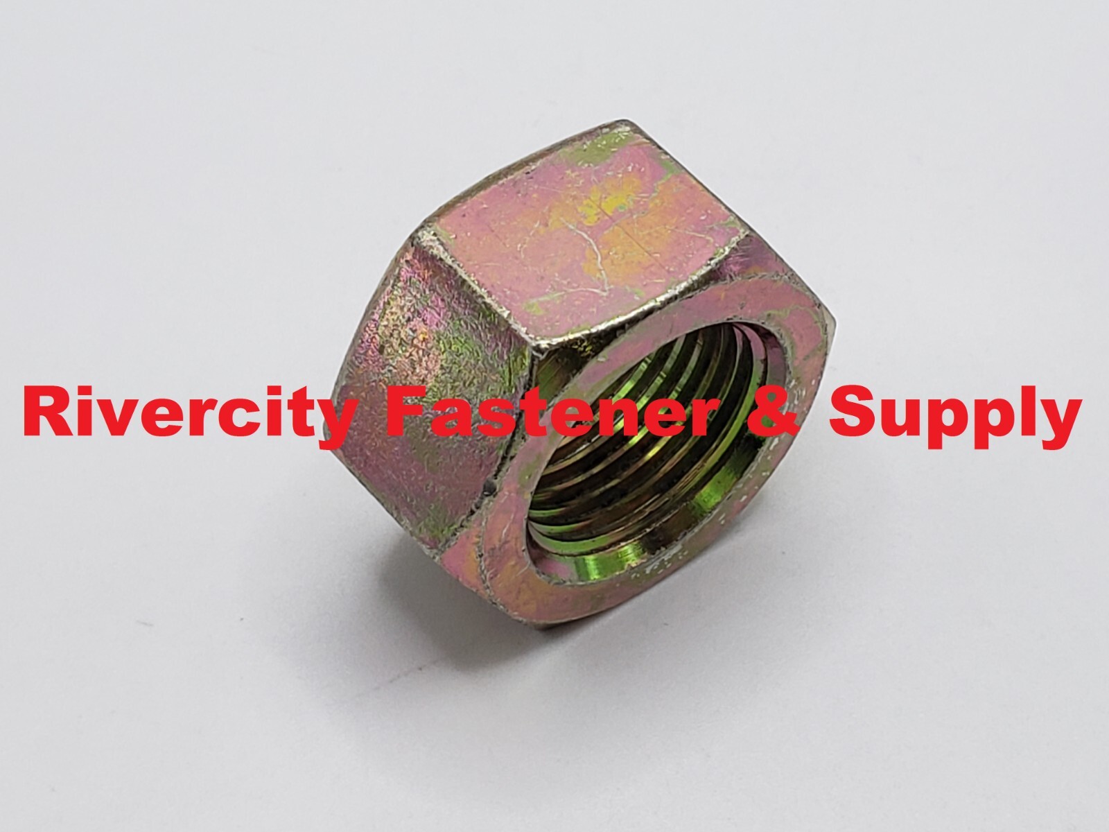 (1) M18-1.5 Metric FINE Thread Hex Nuts Steel Din 934 ZY M18x1.5 Nut 10.9
