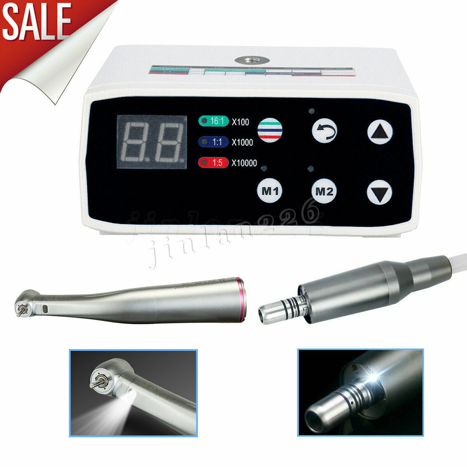 Dental Electric Motor System Clinical Micromotor 1:5 Handpiece Fit KAV