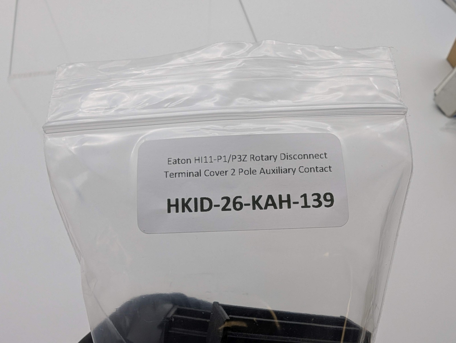 Eaton HI11-P1/P3Z Rotary Disconnect Terminal Cover 2 Pole Auxiliary Contact