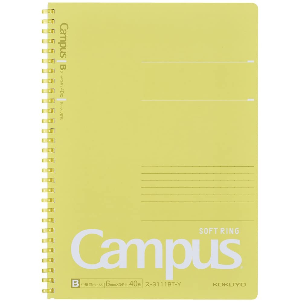KOKUYO Spiral Lined Notebook, 10» x 7» Pastel Journal Unknown_binding