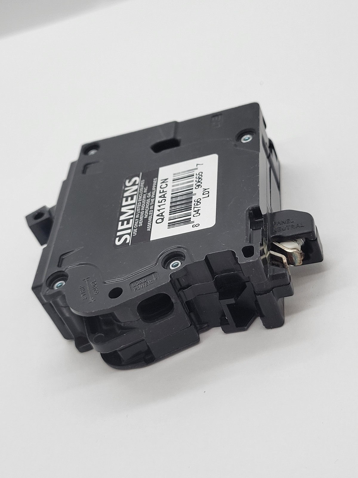Siemens QA115AFCN Plug-In Circuit Breaker 15A 1P 120V 10KA AFCI CAFCI