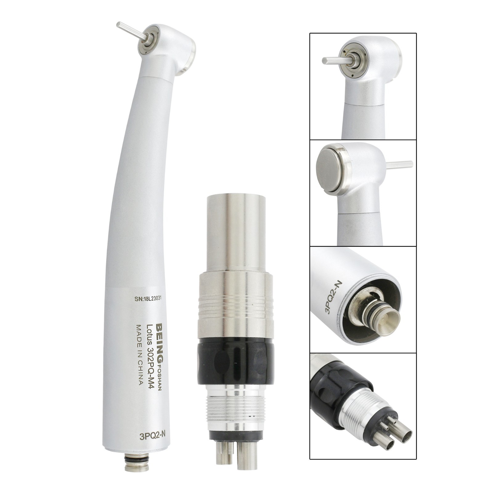 BEING High Speed Handpiece Dental Non-optic Turbine NSK Phatelus Coupler 4 Hole