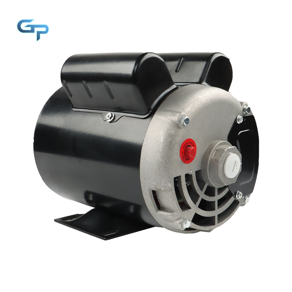 230 V 3.7 HP 3450 RPM Electric Motor Compressor Duty 56 Frame 1 Phase 5/8″ Shaft