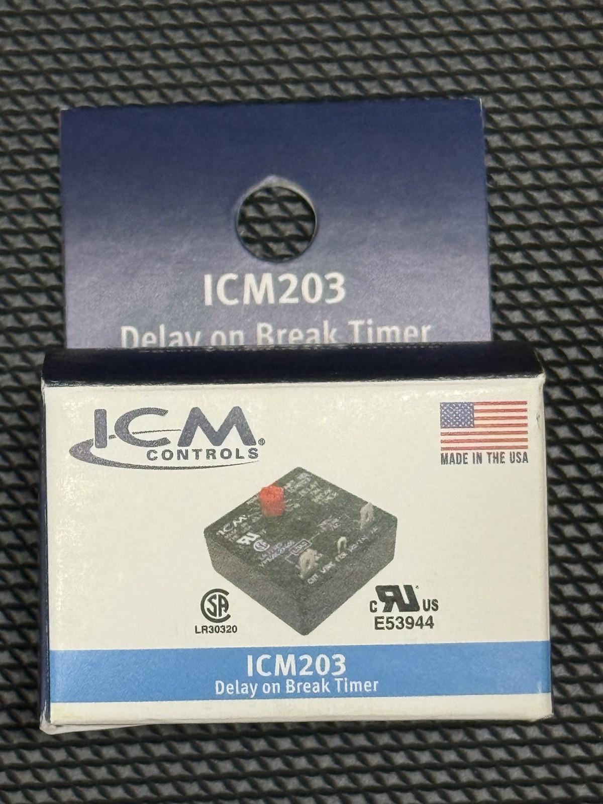 ICM Controls ICM203B Delay on Break Timer Relay 18-240 VAC .03-10 Minute ICM203